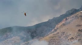 US: Wildfire Breaks Out In Springville, Utah 2