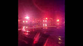 Fire at Western Hose on 30th and Hoover in National City, Ca