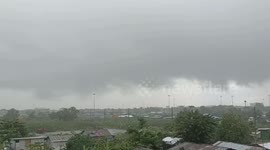 Tropical storm batters Bangkok causing flash floods
