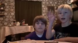 Table Cloth Magic that ends in a dinning room disappearing