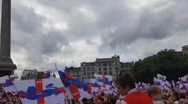 UK: London celebrates the Lionesses' victory at the Euro 2022