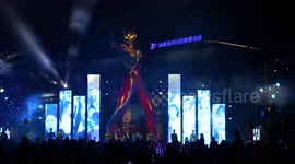 First Ultraman Theme Park Opening Carnival In Shanghai, China
