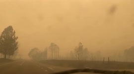 US: Smoke From McKinney Fire Covers California-Oregon Border Area 3