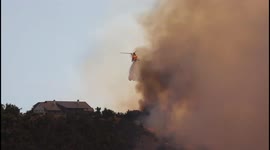 US: Multiple Large Wildfires Rage Around Central Texas