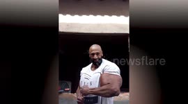 'Brazilian Hulk' who injected OIL to make muscles larger dies aged 55