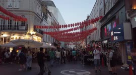 London's Chinatown bustling with tourists in fist summer since the pandemic