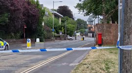 Police cordon off road due to 'suspicious item' in Salisbury