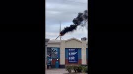 UK: Wind Turbine Catches Fire In Hull, England 3