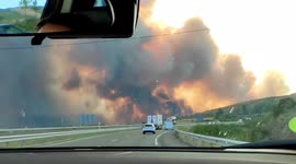 Spain: Multiple Forest Fires Break Out In Verin, Galicia 2