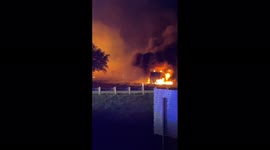 US: Truck Crashes, Sparks Grass Fire Along US 287 In Wise County, TX
