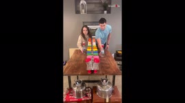 Unique trick shot game in town: Duo Drum Cup