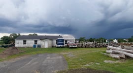 Strong Mid-Summer Thunderstorm Over Frederick, Maryland - August 4th, 2022