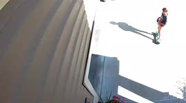 Girl Falls Off Hoverboard