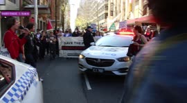 Protest: Uni Students Demand Real Climate Action in Sydney, Australia