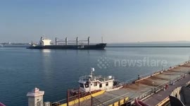 Ships carrying corn depart Ukraine bound for UK, Ireland and Turkey