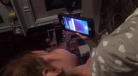 Girl Yells at Phone