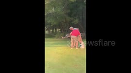 Wasp Nest Fire Fail