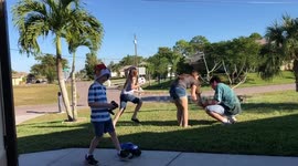 Man Gets Hit With Drone