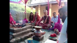 Love promise during war: Russian man marries Ukrainian woman in India