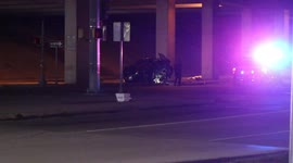 Fatal accident in north Houston on Saunders Rd