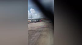 Plane takeoff from luis eduardo magalhães airport destination guarulhos airport part 01