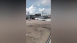 Plane takeoff from luis eduardo magalhães airport destination guarulhos airport part 02