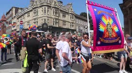 Emergency Services to to the streets at Brighton Pride parade 2022