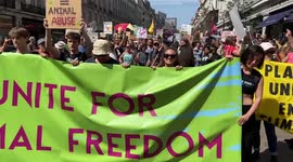 National Animal Rights March, London, UK