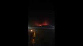 Spain: Level-2 Wildfire Breaks Out In Santa Cruz Del Valle, Avila