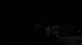 Rockets launched from Gaza  Strip were intercepted by Israel's Iron Dome.