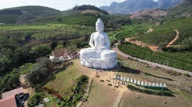 An incredible statue of the Buddha. Located in the city of Ibiraçu, near the capital of Vitória in ES - Brazil