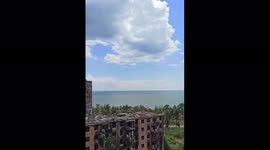 RAW VIDEO: Footage From Mariupol's Left Bank Shows Devastated City