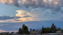 RAW VIDEO: Storm Clouds Gather Outside Las Vegas Before Monsoon Rains Hit Sin City