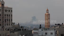 Family killed after Israeli air strikes in Gaza