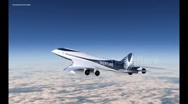 RAW VIDEO: Boom Supersonic Unveil New Designs For Overture - The World's Fastest Airliner 4/4