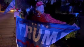 Donald Trump supporters gather outside former president's home after FBI raid