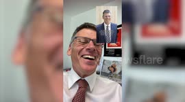 Watch this Banksy expert's amused reaction to viral video claiming he is the street artist