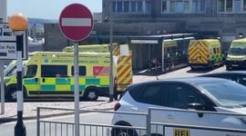 Ambulances with patients still queue for hours outside Derriford hospital, Plymouth