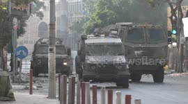 Palestinian protesters hurl rocks at Israeli security forces after 3 militants killed in West Bank