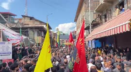 Ashura Procession in  Srinagar City, Uttarakhand, India