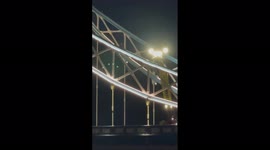 Man climbs London Tower Bridge, causes road closure