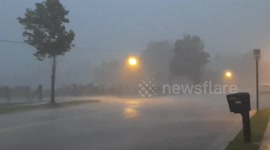 Extremely Dangerous & Powerful Severe Thunderstorm From Frederick, Maryland - August 9th, 2022