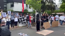 Protesters in Germany honour Burmese martyrs on 34th anniversary of historic '8888 People's Uprising'