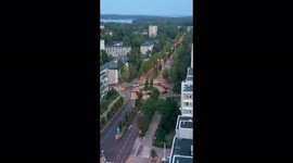 Video of Finnish drivers circling around roundabout goes viral with 4 million views