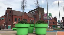 UK council blasted for splashing taxpayers' cash on giant 'Super Mario' green plant pots