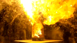 Intense explosion as YouTuber ignites kettle full of match heads