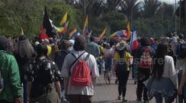 Colombians react to Gustavo Petro becoming president in Bogota