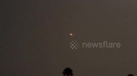 SpaceX launches Starlink satellites in St Augustine, FL., USA