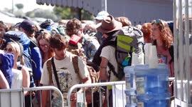 Thousands arrive at Newquay station for Boardmasters Festival