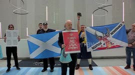 Protesters storm ScottishPower HQ over rising energy bills